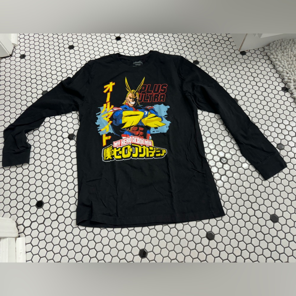 My hero academia long sleeve  shirt size large